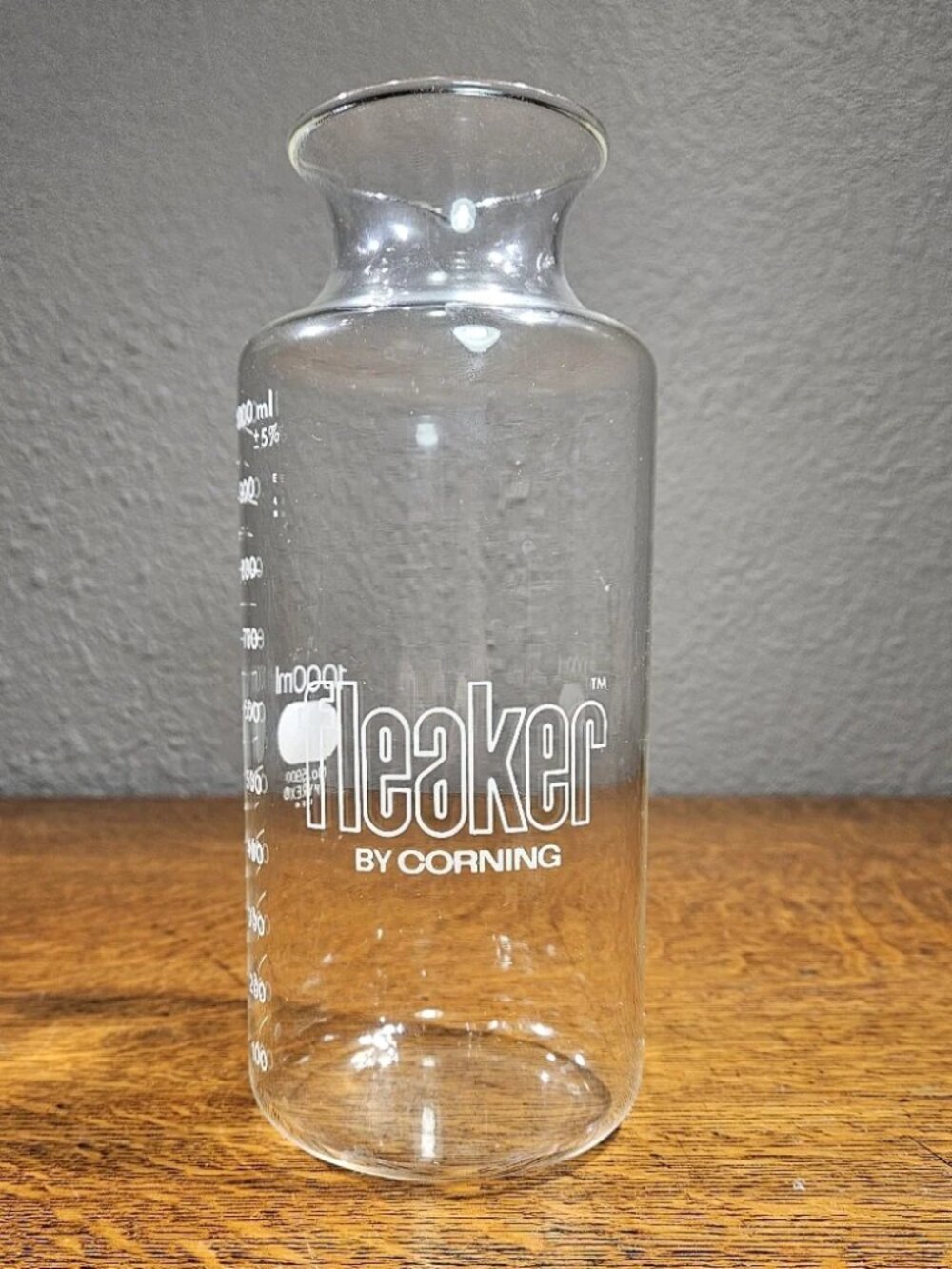Corningware Fleaker Glass Flask